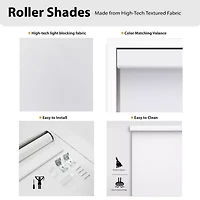 Dover Easy Rise Energy Saving Cordless Blackout Roller Shade