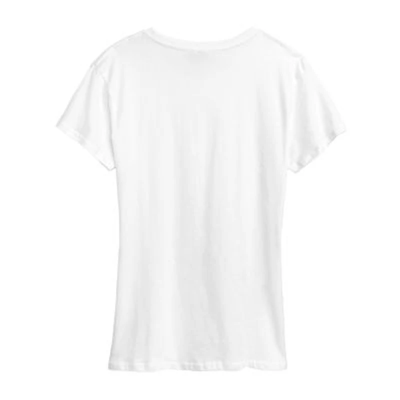 Wicked Elphaba Glinda Womens Crew Neck Short Sleeve Regular Fit Graphic T-Shirt