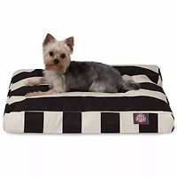 Majestic Pet Vertical Stripe Rectangle Bed