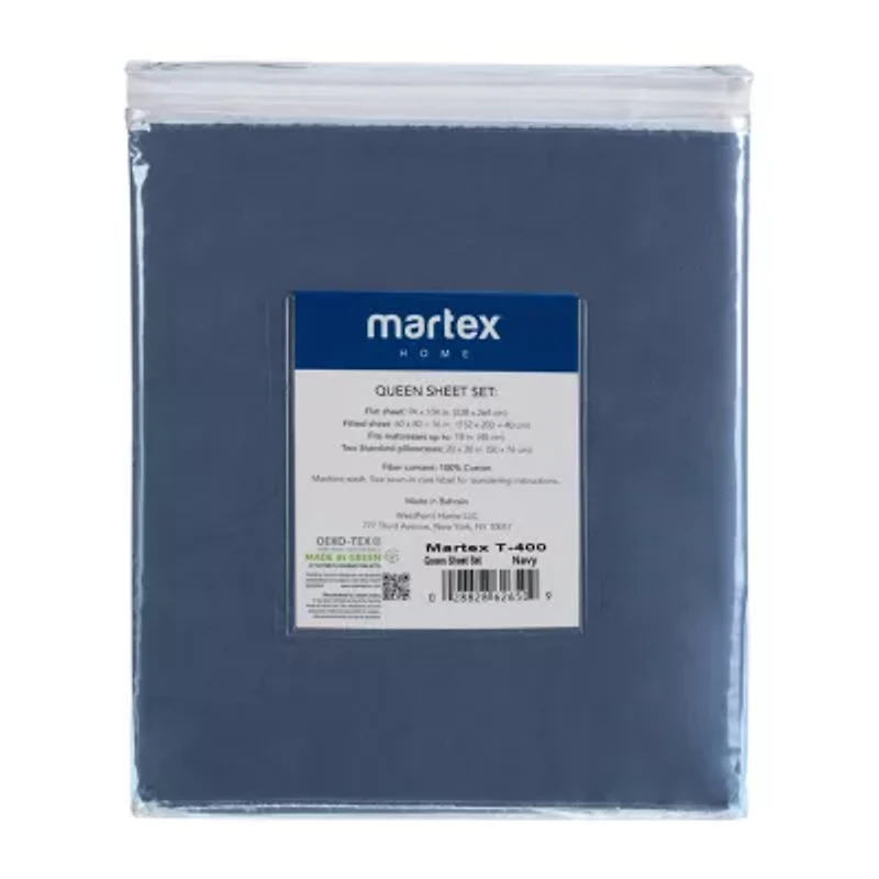 Martex Sateen 400tc Sheet Set