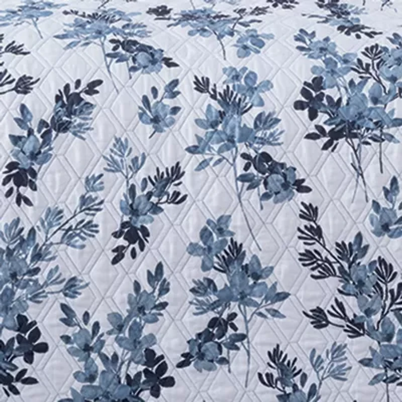 Home Expressions Madeline Floral Quilt Set