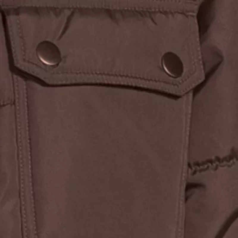 Cherokee Mens Hooded Water Resistant Heavyweight Puffer Jacket