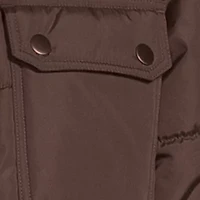 Cherokee Mens Hooded Water Resistant Heavyweight Puffer Jacket