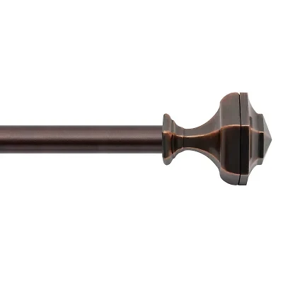 Deco Window Hexagon 3/4 IN Curtain Rod