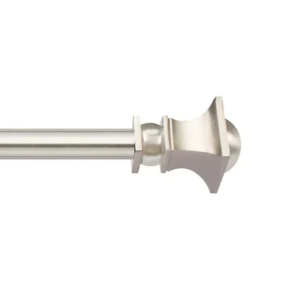 Deco Window Half Round 3/4 IN Curtain Rod