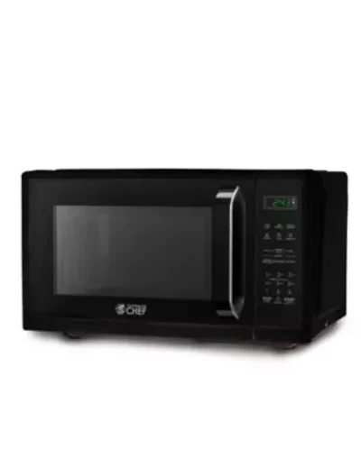 COMMERCIAL CHEF 0.9 Cu. Ft. Countertop Microwave with Touch Controls & Digital Display & 10 Power Levels