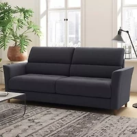 Corliving Georgia Sharkfin-Arm Sofa