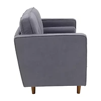 Corliving Mulberry Track-Arm Upholstered Loveseat