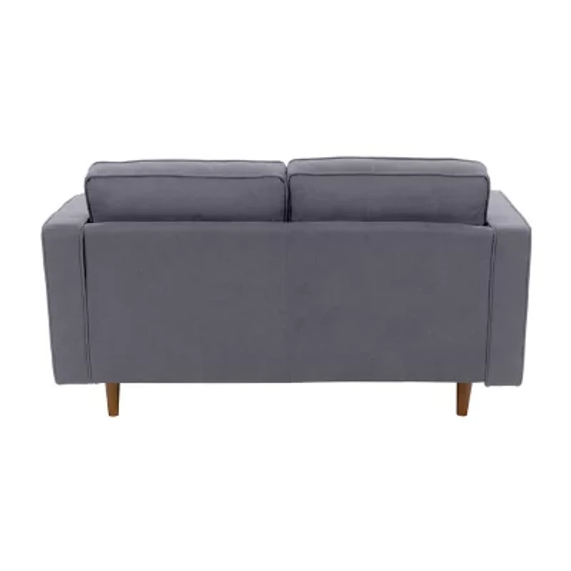 Corliving Mulberry Track-Arm Upholstered Loveseat