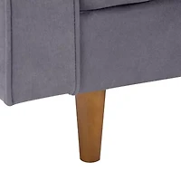 Corliving Mulberry Track-Arm Upholstered Loveseat