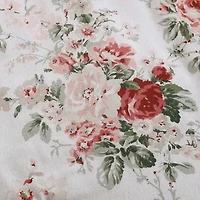 Laura Ashley Ashfield Cotton Flannel Midweight Reversible Comforter Set