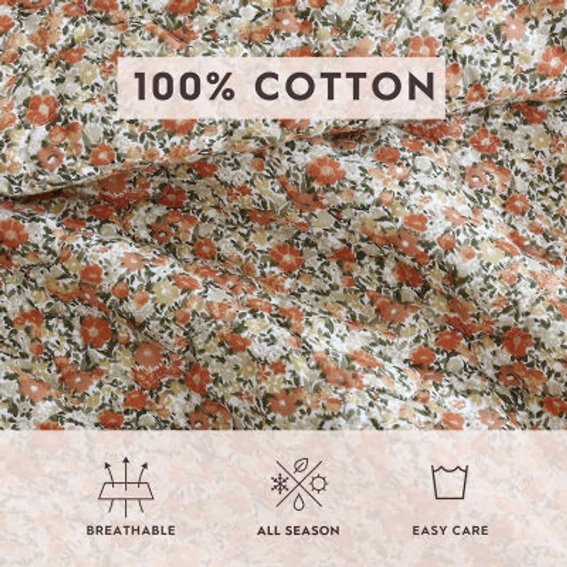 Laura Ashley Loveston Reversible Quilt Set