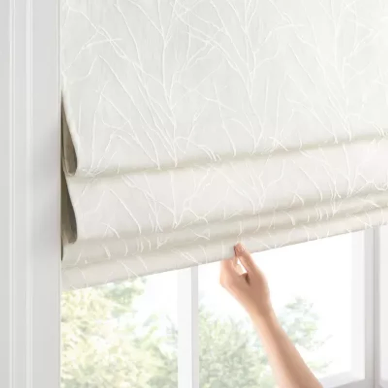 Eclipse Branches Cordless Blackout Roman Shade