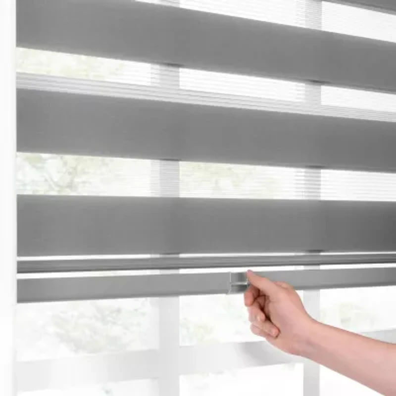 Eclipse Zebra Cordless Light-Filtering Roller Shade