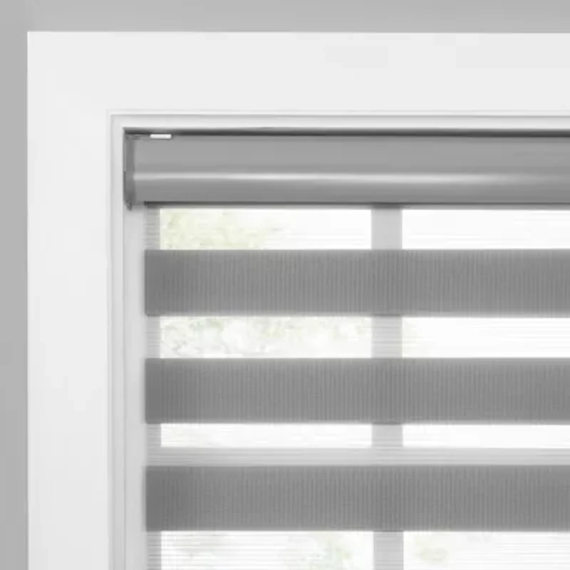 Eclipse Zebra Cordless Light-Filtering Roller Shade