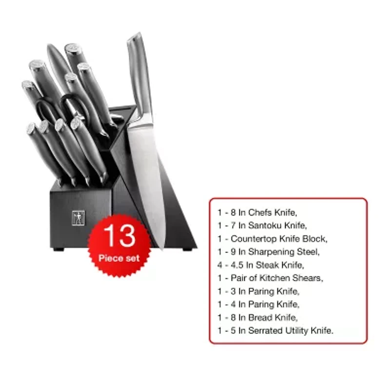 Henckels International Modernist 13-pc. Knife Block Set