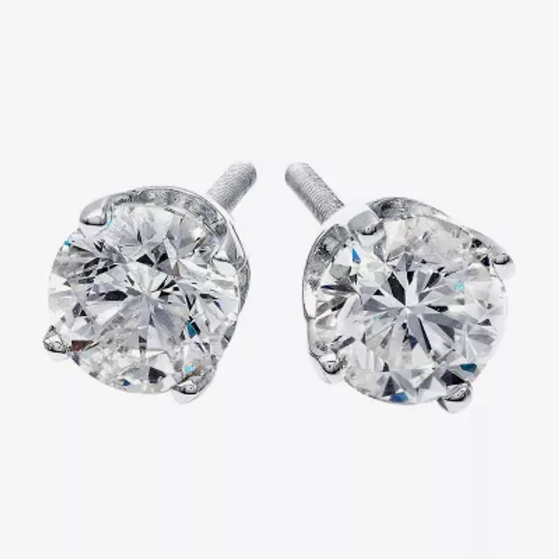 Premier Collection 1/2 CT. T.W. Round Natural Diamond Stud Earrings