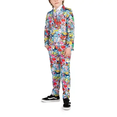 Opposuits Spongebob Little Boys 3-pc. Suit Set