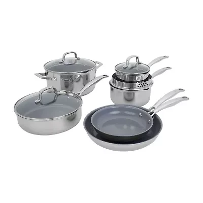 Henckels Stainless Steel 10-pc. Cookware Set