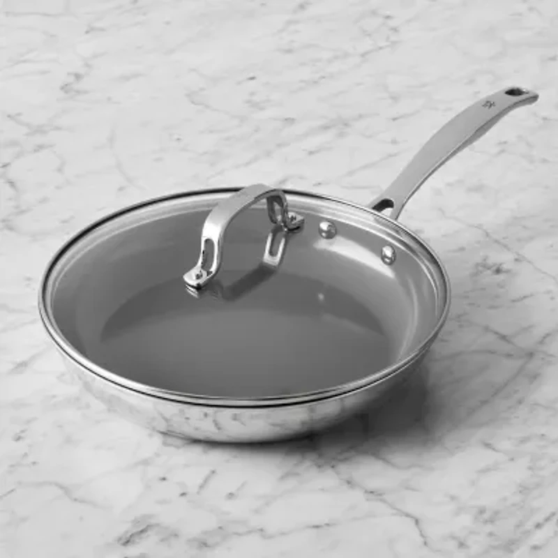 Henckels Stainless Steel 10" Frying Pan with Lid