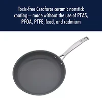 Henckels Stainless Steel 10" Frying Pan with Lid