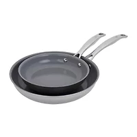 Henckels Stainless Steel 2-pc. Frying Pan Set
