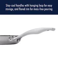 Henckels Stainless Steel 2-pc. Frying Pan Set