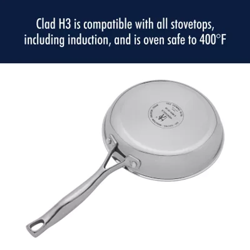 Henckels Stainless Steel 2-pc. Frying Pan Set