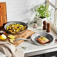 Henckels Stainless Steel 2-pc. Frying Pan Set