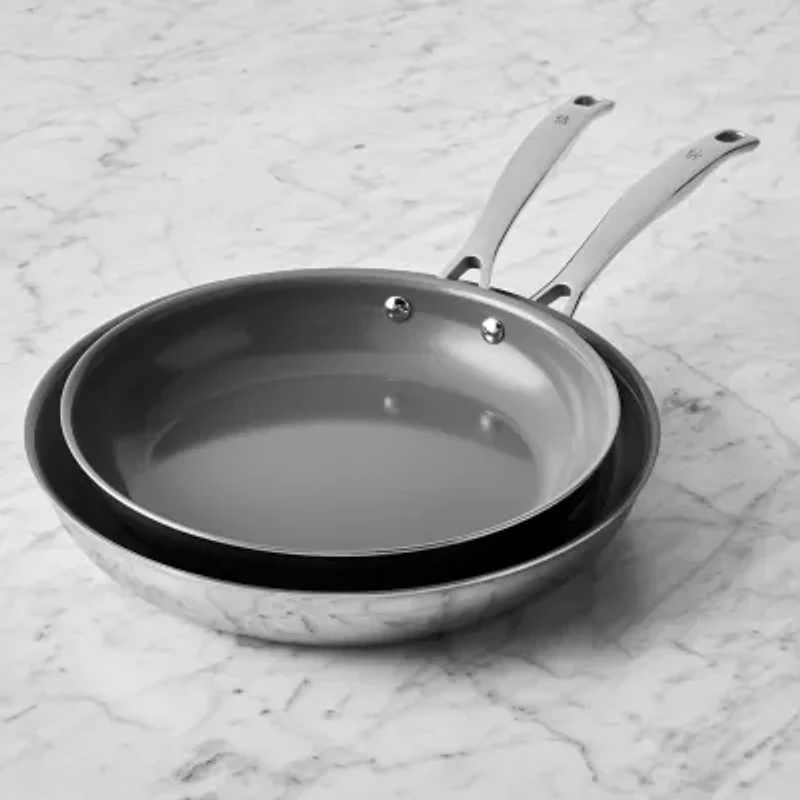 Henckels Stainless Steel 2-pc. Frying Pan Set