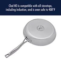 Henckels Stainless Steel 2-pc. Frying Pan Set