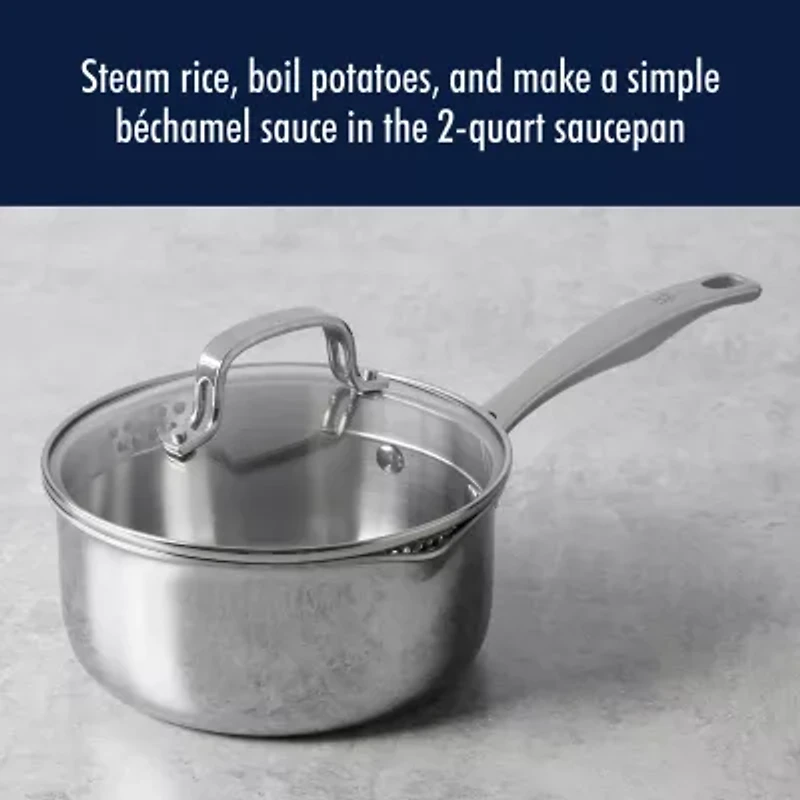 Henckels Stainless Steel 2-qt. Sauce Pan