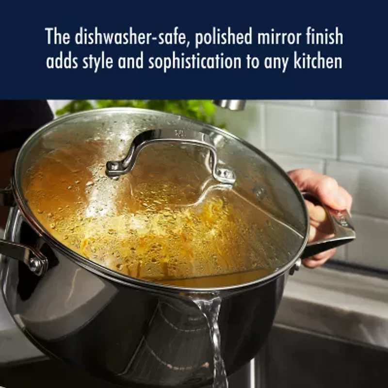 Henckels Stainless Steel 6-qt. Dutch Oven