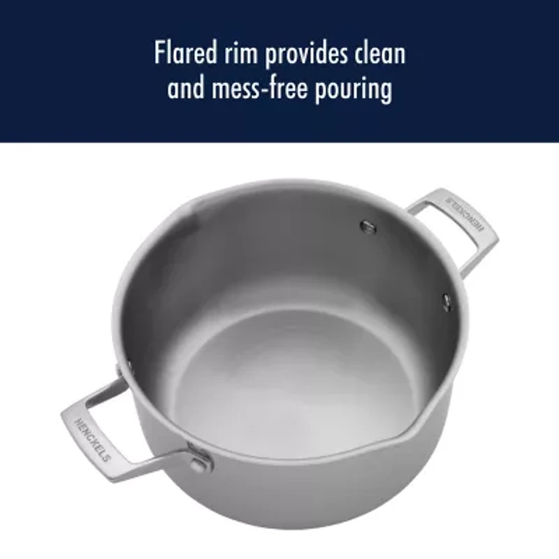Henckels Stainless Steel 6-qt. Dutch Oven