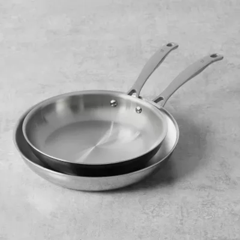 Henckels Stainless Steel 2-pc. Frying Pan Set