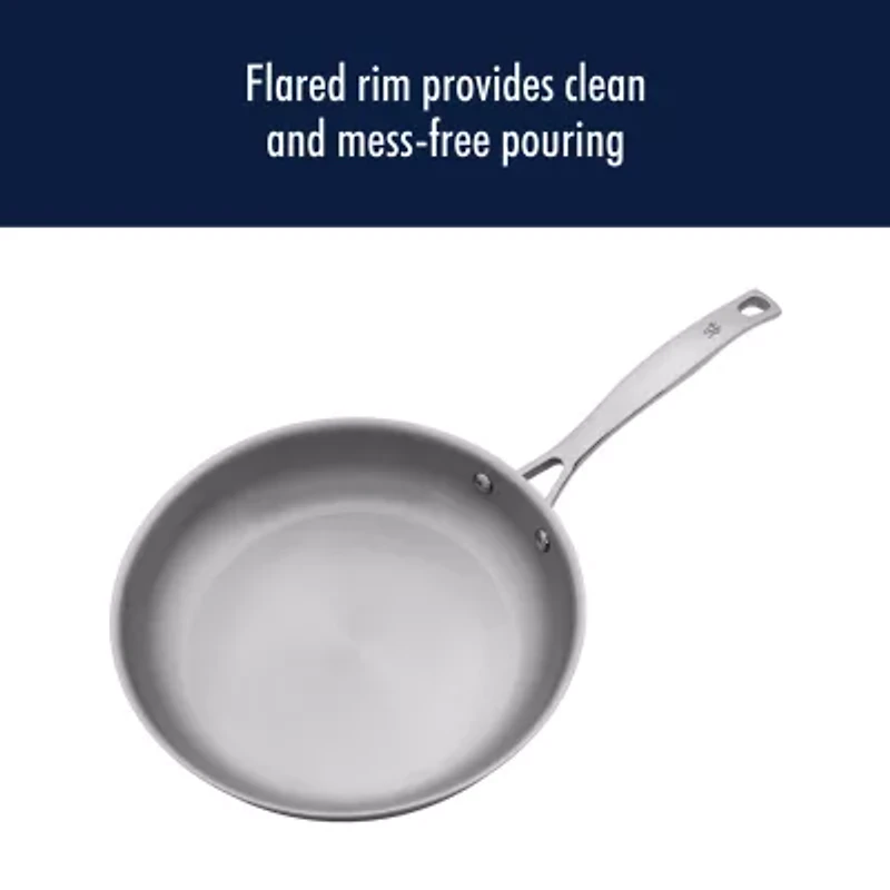 Henckels Stainless Steel 2-pc. Frying Pan Set
