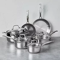 Henckels Stainless Steel 10-pc. Cookware Set
