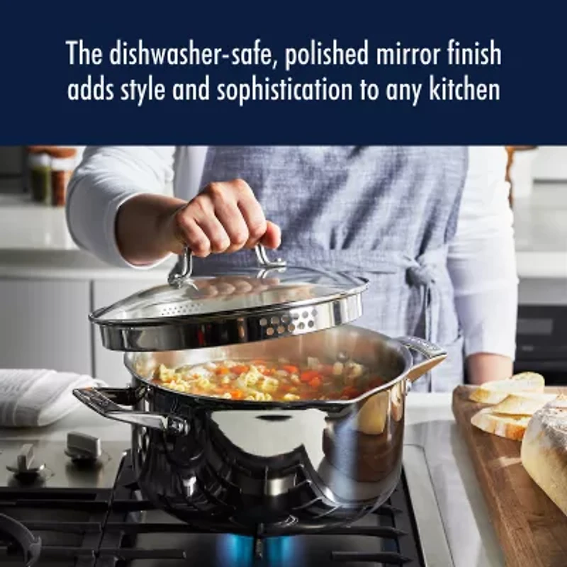 Henckels Stainless Steel 10-pc. Cookware Set