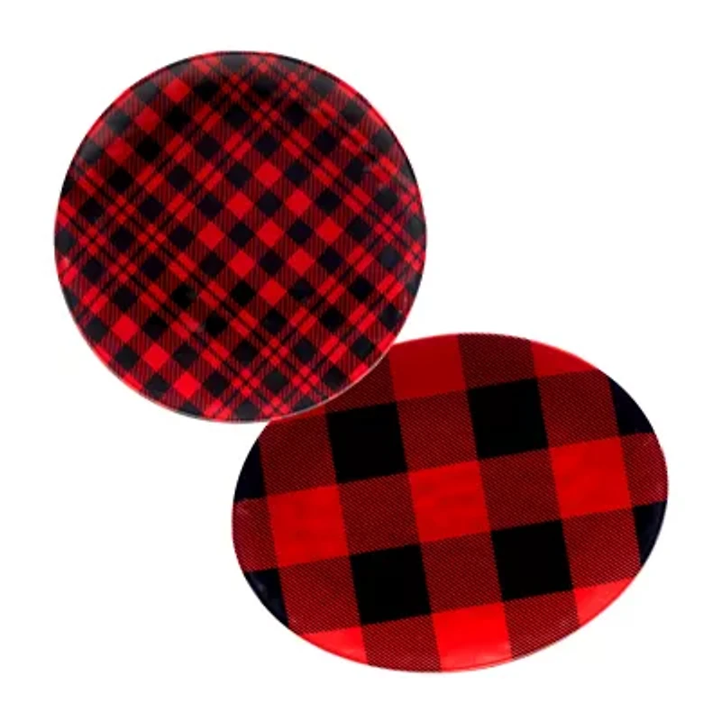 Certified International Red Buffalo Serving Platter