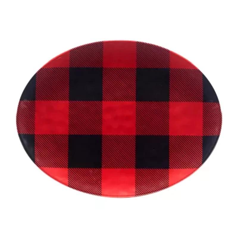 Certified International Red Buffalo Serving Platter