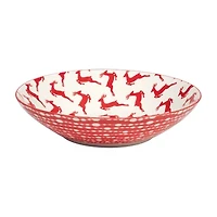Certified International Peppermint Candy 6-pc. Porcelain Soup Bowl