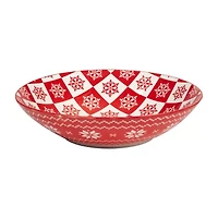 Certified International Peppermint Candy 6-pc. Porcelain Soup Bowl