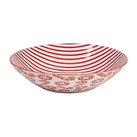 Certified International Peppermint Candy 6-pc. Porcelain Soup Bowl
