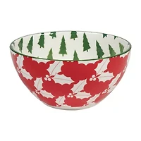 Certified International Winter Medley 6-pc. Porcelain Ice Cream Bowl