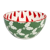 Certified International Winter Medley 6-pc. Porcelain Ice Cream Bowl