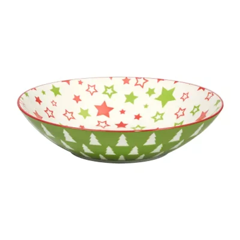 Certified International Holiday Fun 6-pc. Porcelain Soup Bowl
