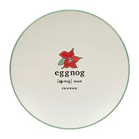 Certified International Christmas Fun 6-pc. Stoneware Dessert Plate