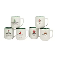 Certified International Christmas Fun 6-pc. Coffee Mug