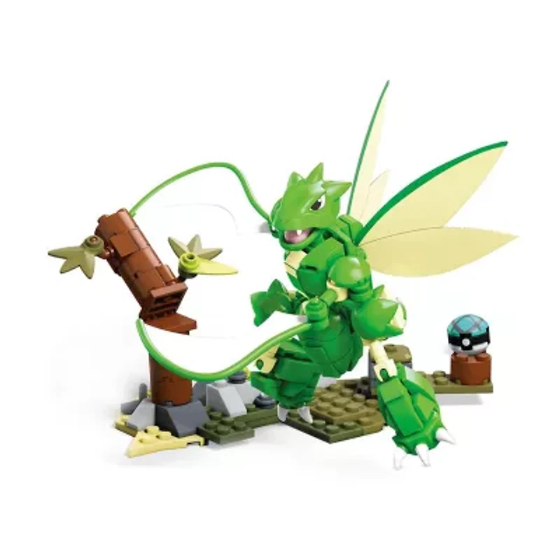 Pokemon Mega Construx Building Set - Slashing Scyther Building Set