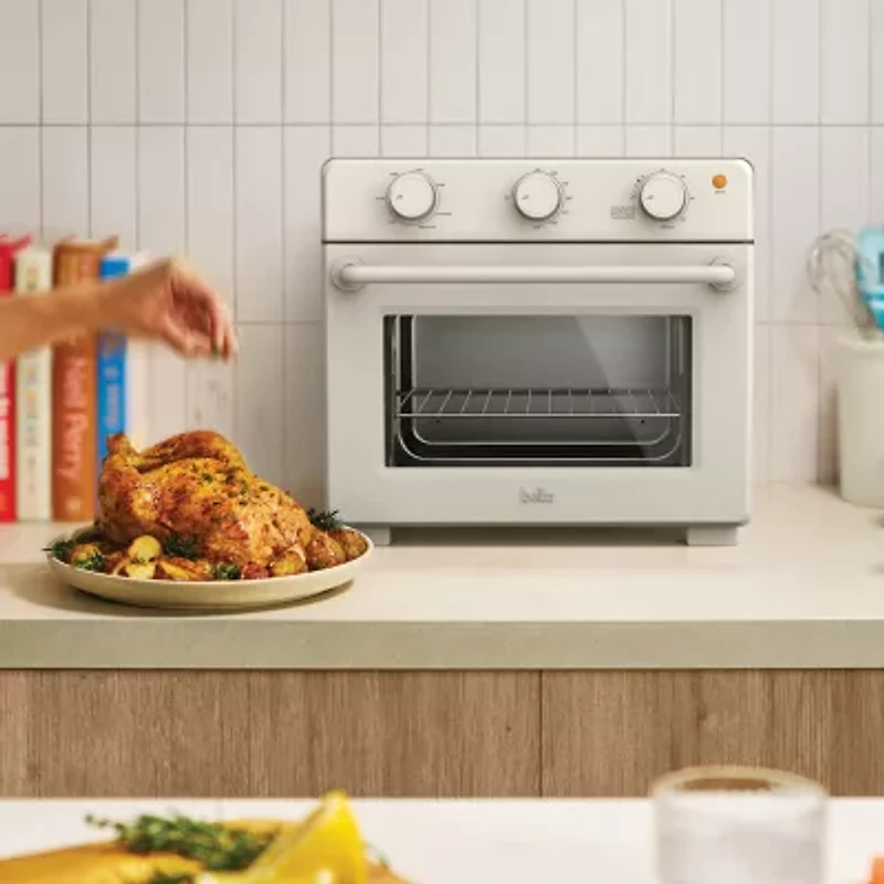 bella 6-Slice Toaster Oven Air Fryer, Fits-anywhere™ kitchenware